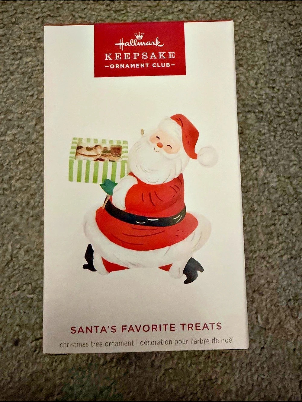 Hallmark Santa's Favorite Treats 2025 Member Exclusive Ornament NWT